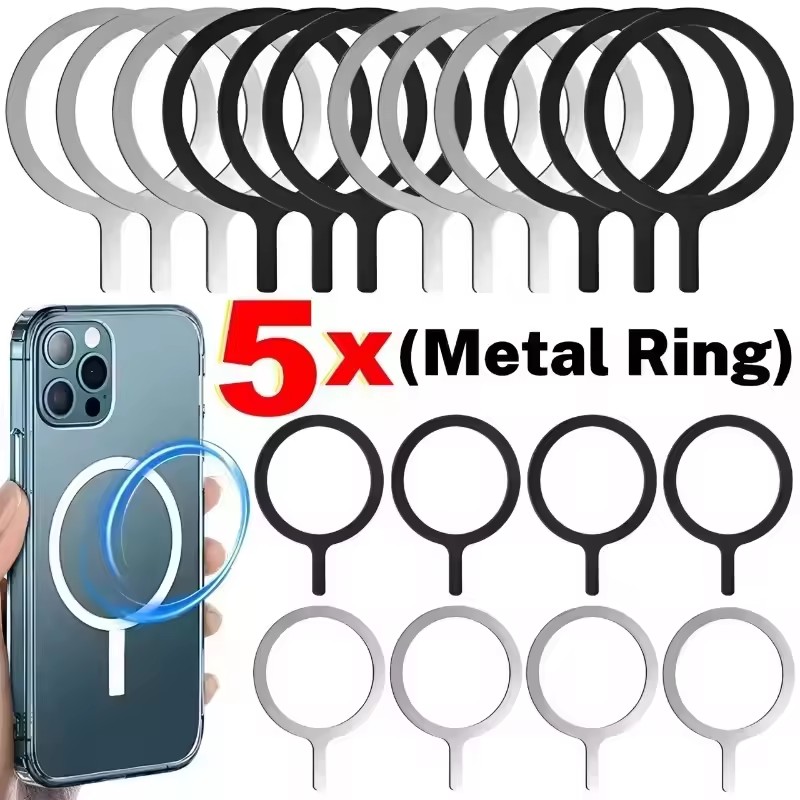 Wireless Car Charger - Универсальная магнитная металлическая пластина из нержавеющей
