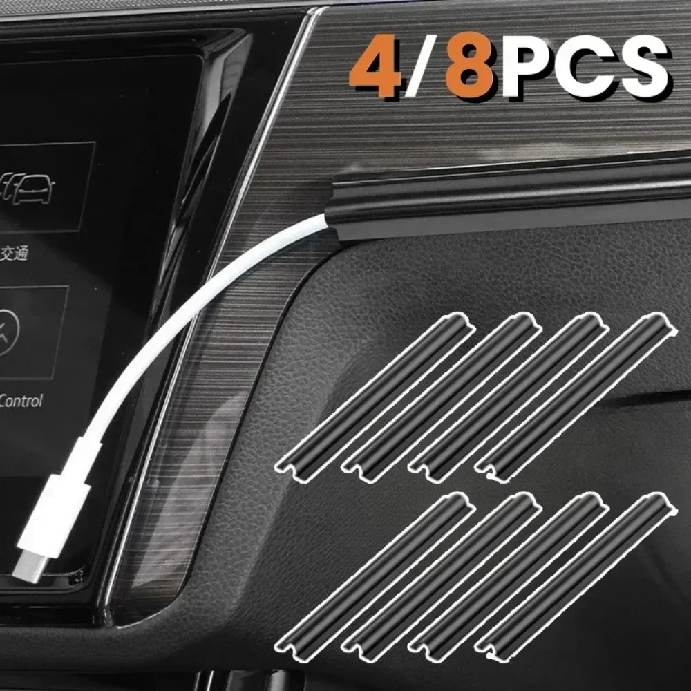 Car Cable Organizer - 4/8 шт. Универсальные скрытые зажимы-органайзеры для