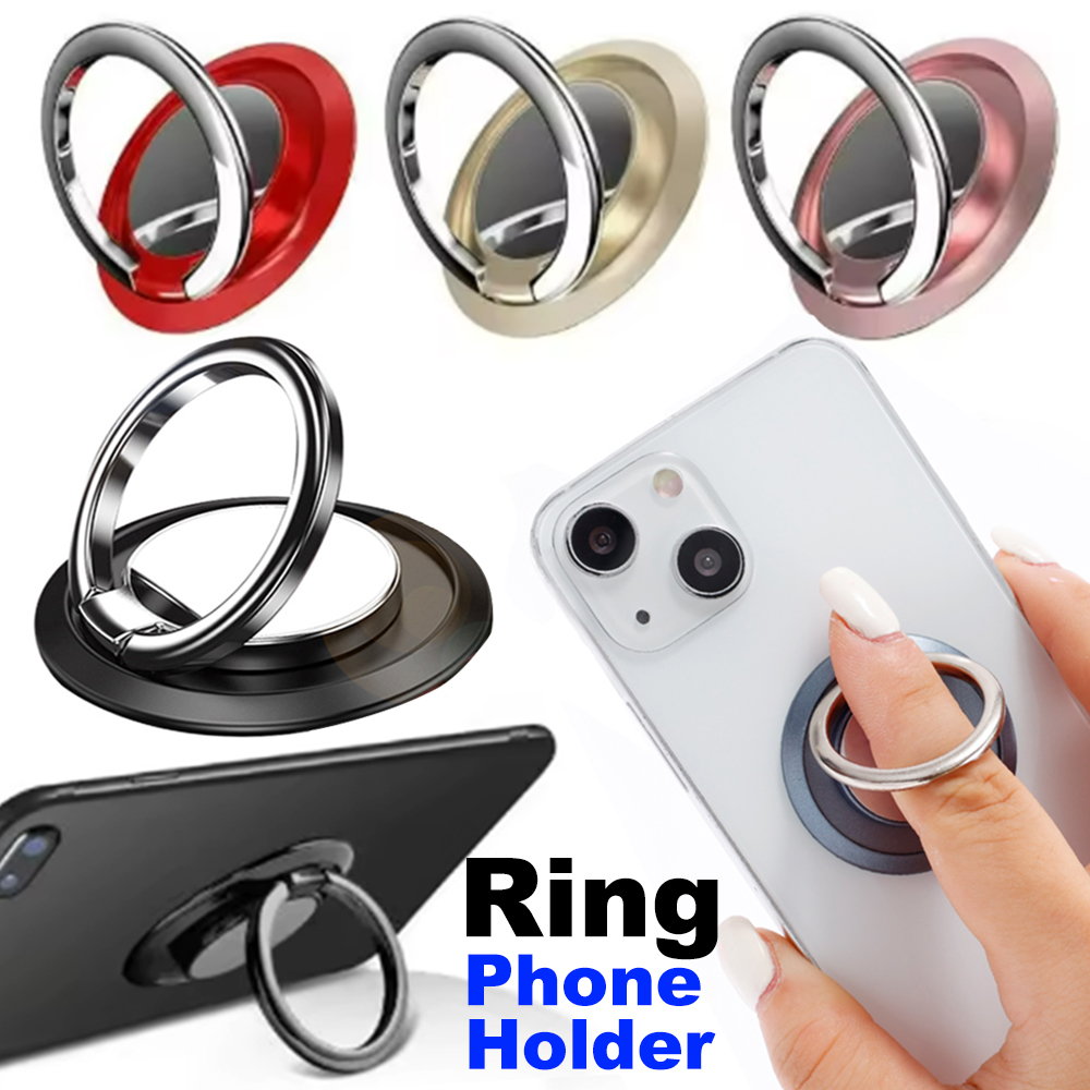 Car Accessories Phone Holder - Вращающееся на 360 градусов кольцо-держатель для
