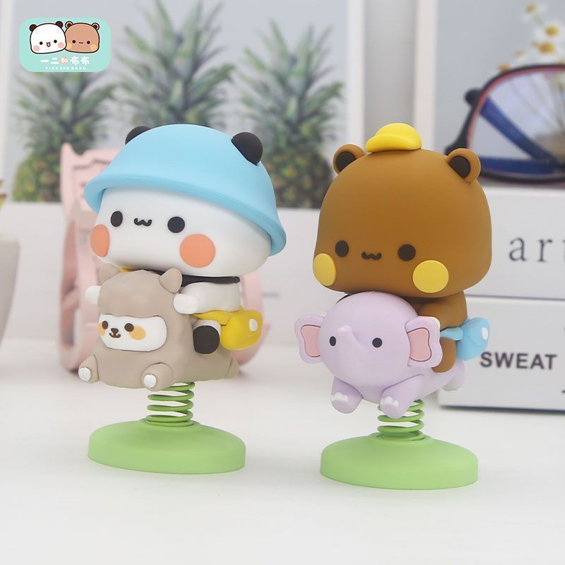 Car Accessories Cute - Фигурка-качалка Yier Bubu, милая мультяшная лошадка-качалка,