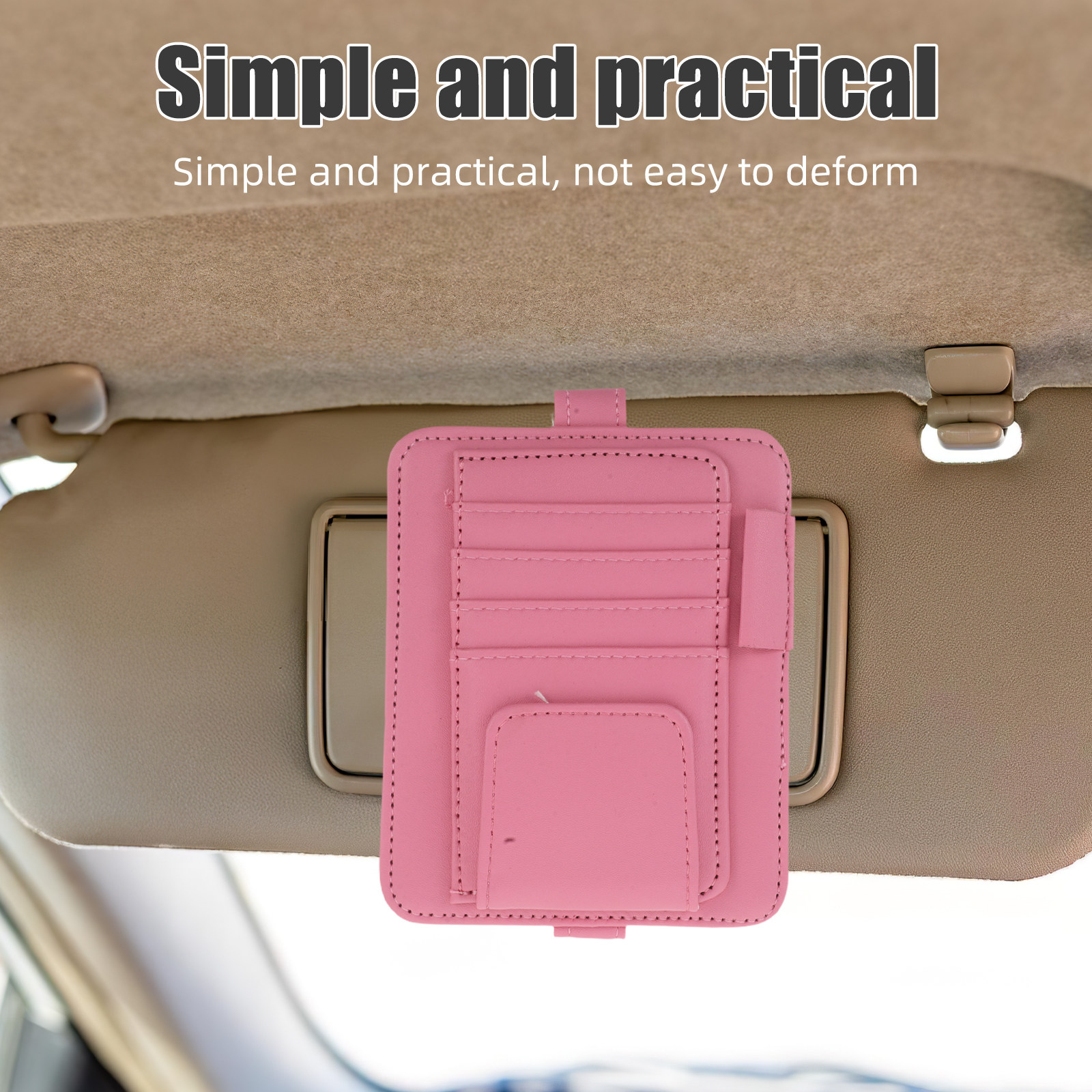 Car Trunk Organizer - Органайзер для автомобильного козырька из ПУ