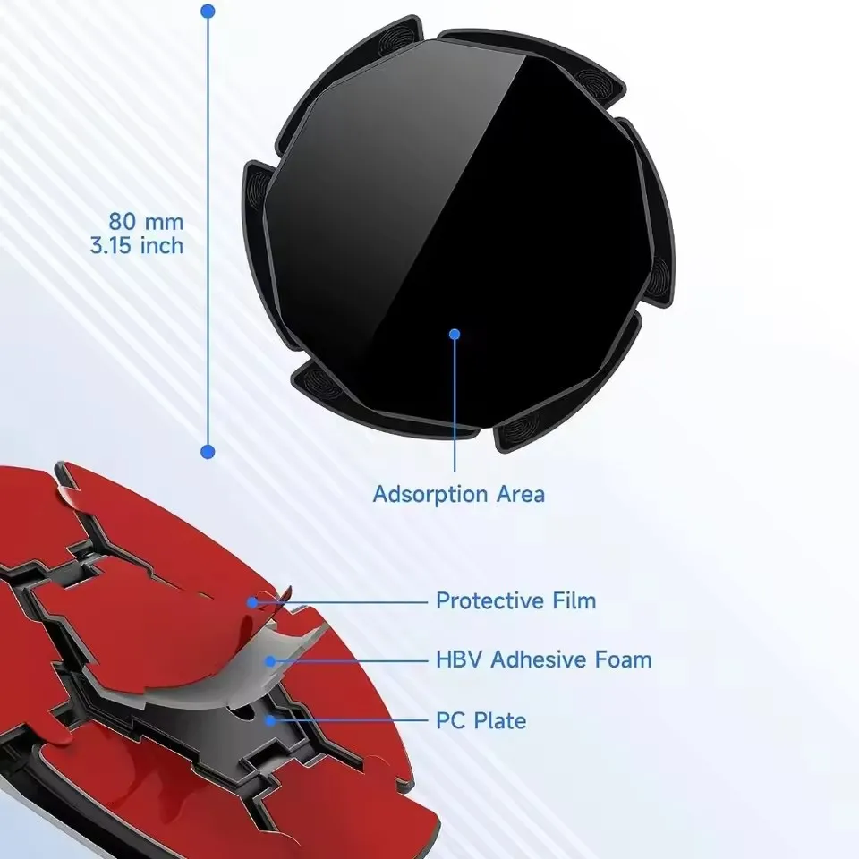 Car Accessories Phone Holder - Противоскользящий силиконовый держатель-подставка для телефона на