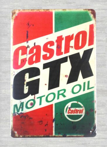 Castrol Oil Gtx - репродукции рекламных объявлений моторного масла Castrol