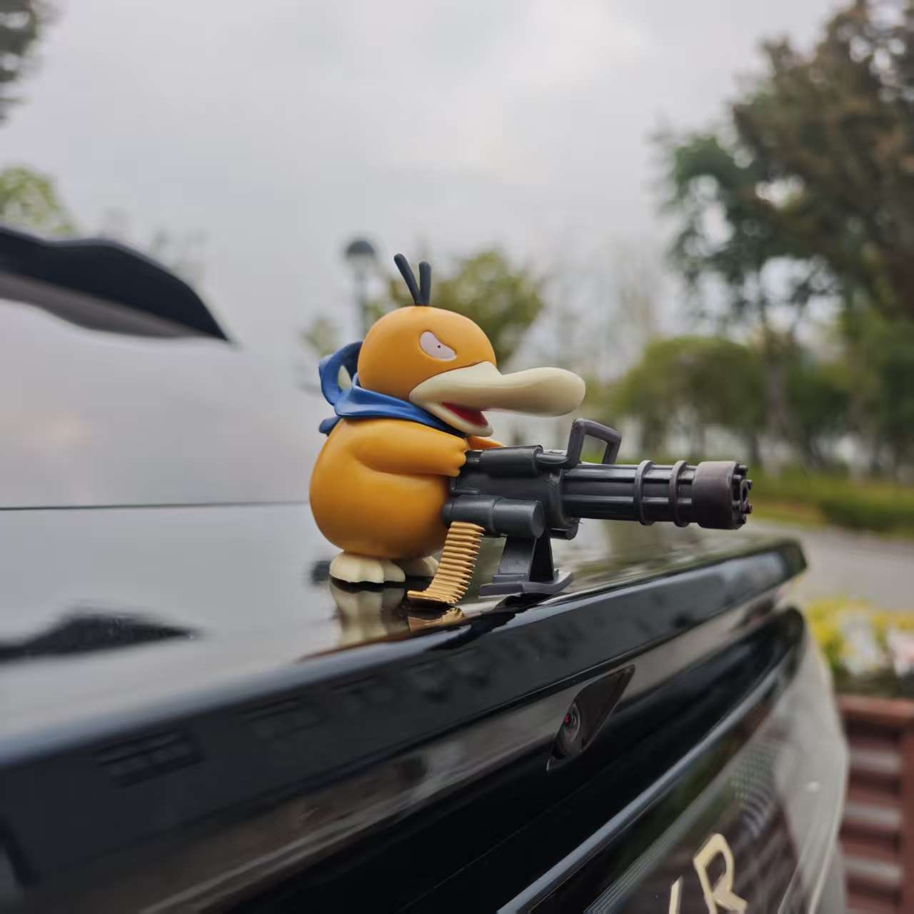 Car Accessories Walmart - Декор для капота автомобиля Pokémon Psyduck,