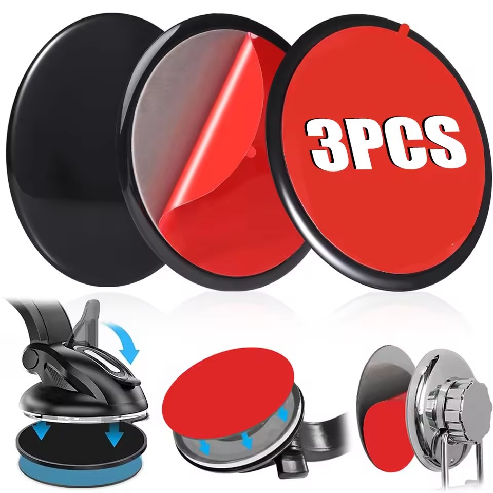 Car Accessories Phone Holder - Универсальный набор клейких подушечек для приборной