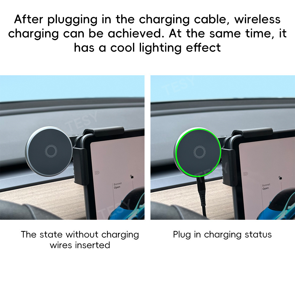 Магнитный беспроводной держате – обзор и цена Wireless Car Charger