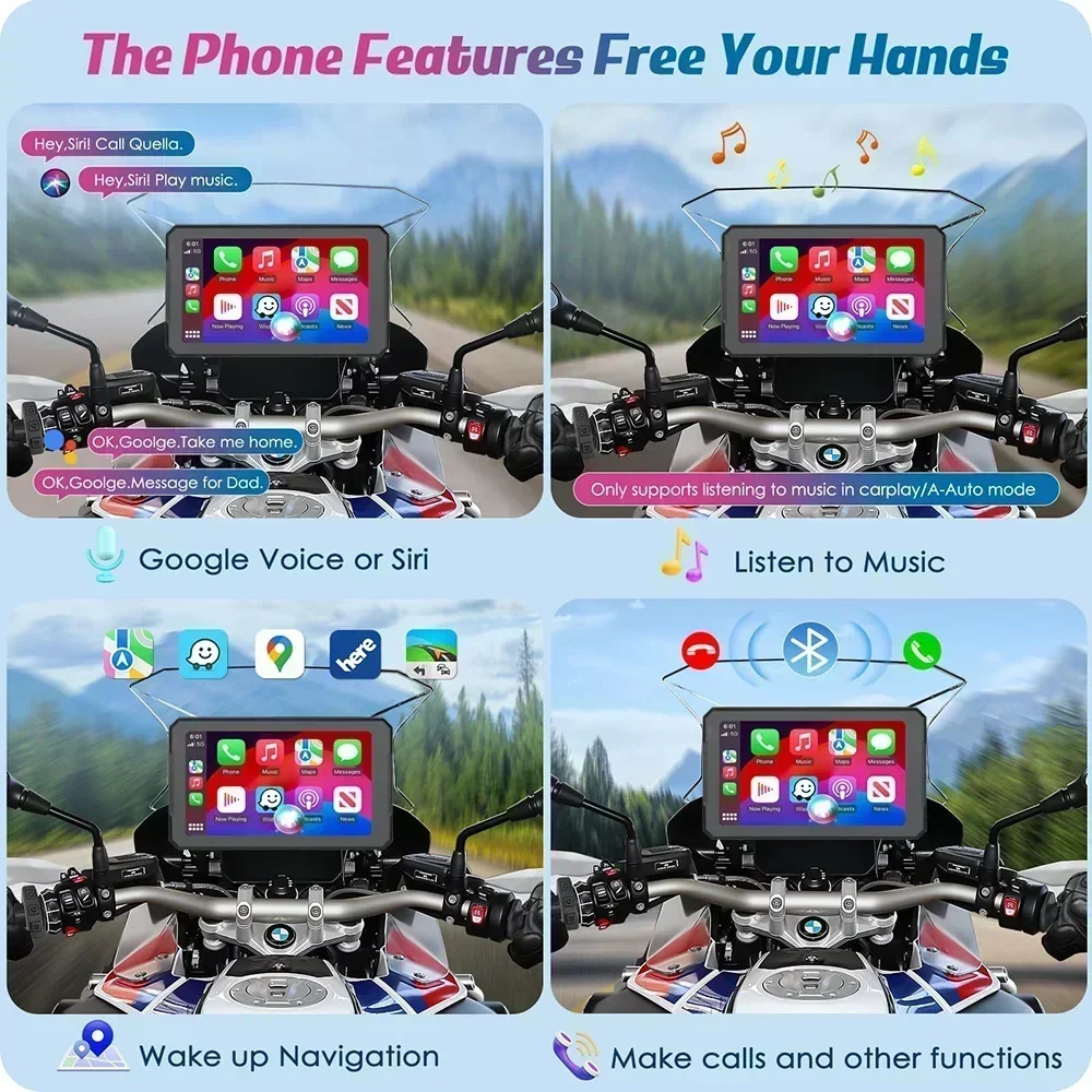 Портативный 7-дюймовый мотонав – обзор и цена Wireless Car Charger