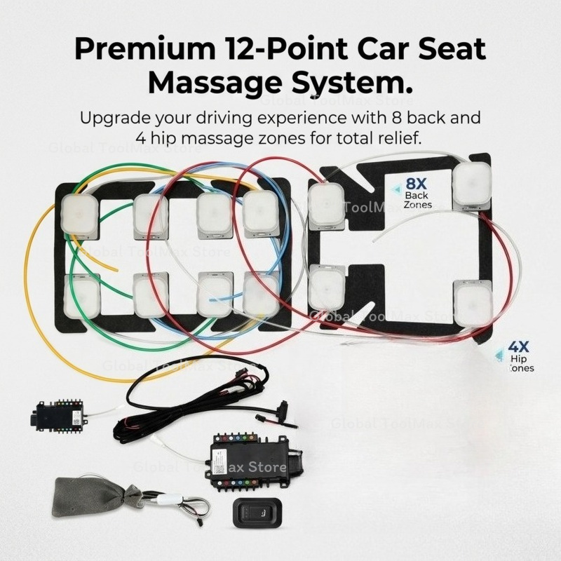 Массажная накидка на автомобил – обзор и цена Car Accessories Limassol