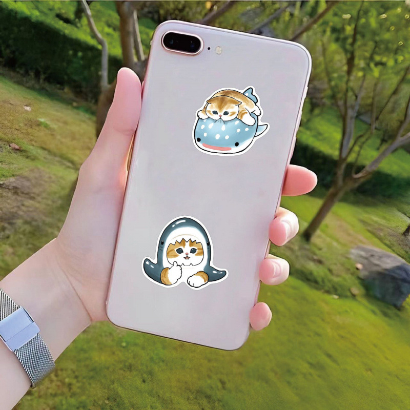 Милые наклейки Mofusand: водон – обзор и цена Car Accessories Cute