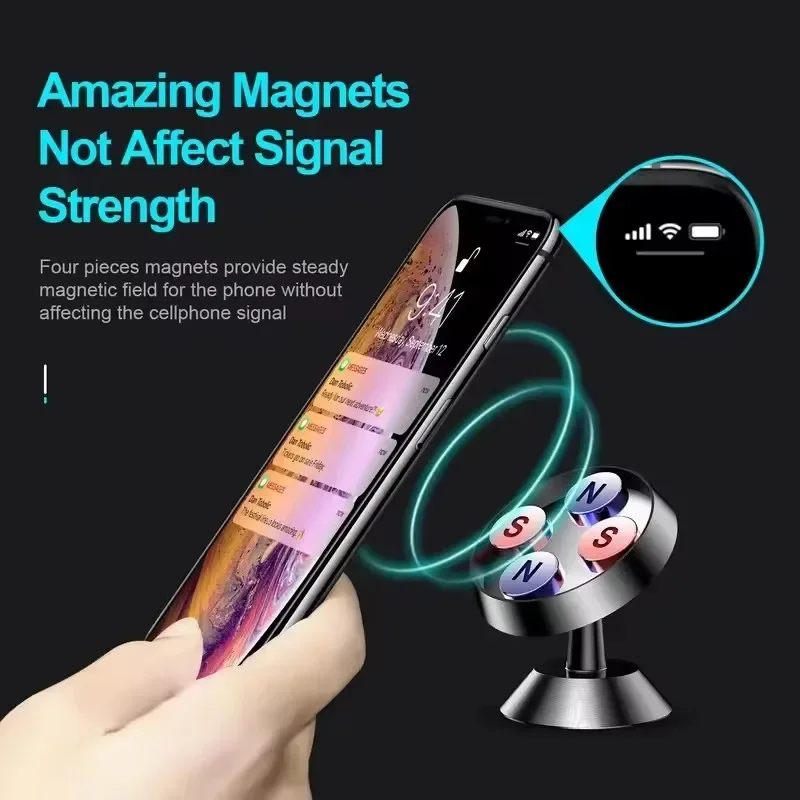 Магнитный держатель для телефо – обзор и цена Car Accessories Phone Holder