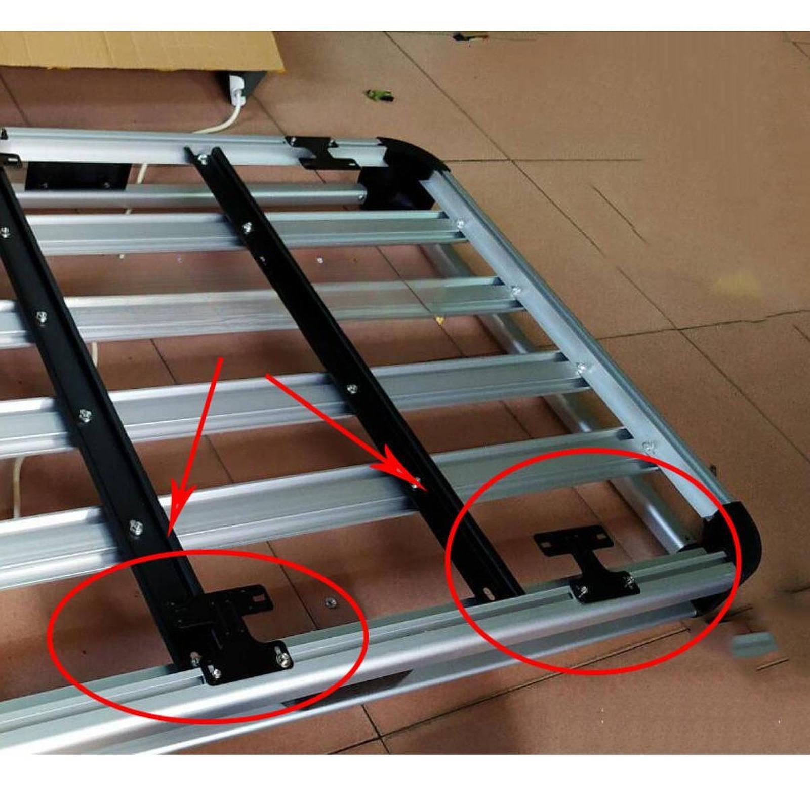 Крепежные U-образные зажимы дл – обзор и цена Car Roof Rack Cross Bar