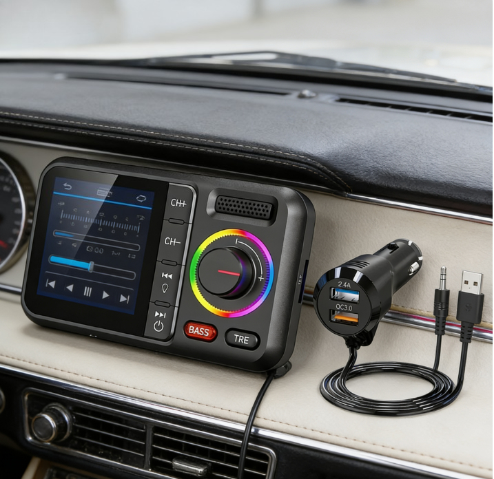Беспроводной FM-трансмиттер с  – обзор и цена Wireless Car Charger
