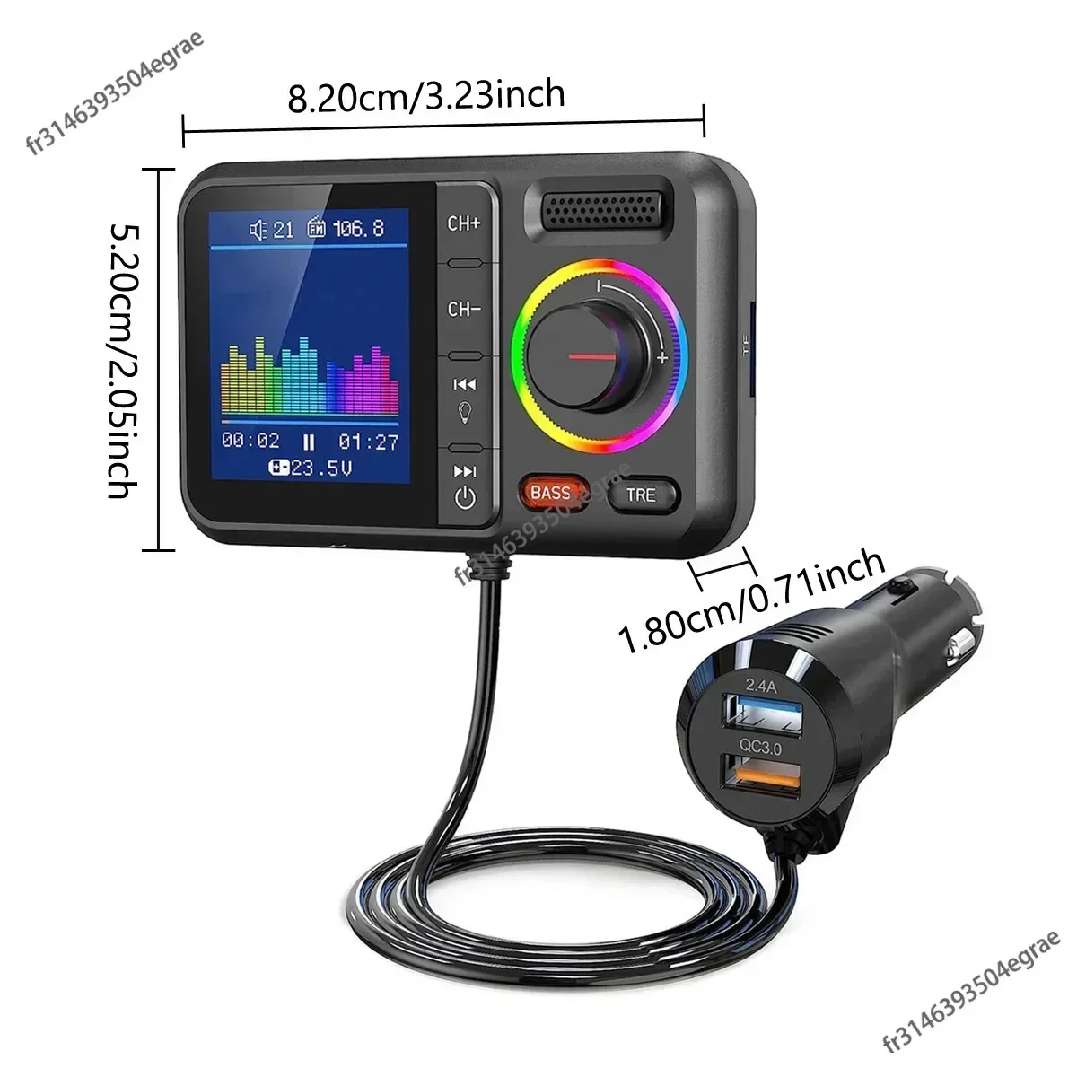Беспроводной FM-трансмиттер с  – обзор и цена Wireless Car Charger